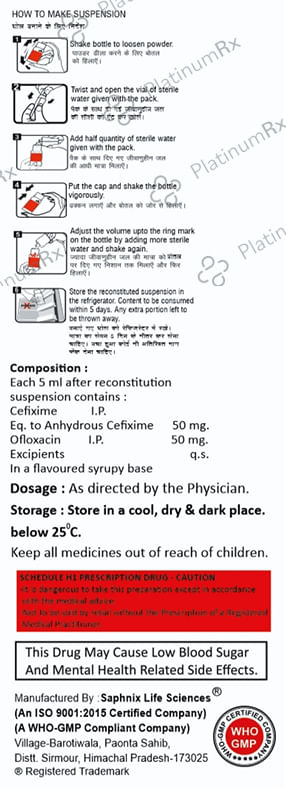 Cefitrust-O Dry Syrup Orange