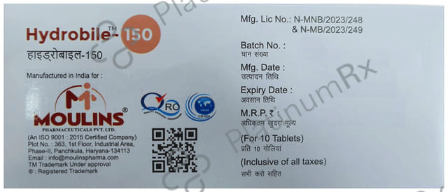 Hydrobile 150mg Tablet 10s