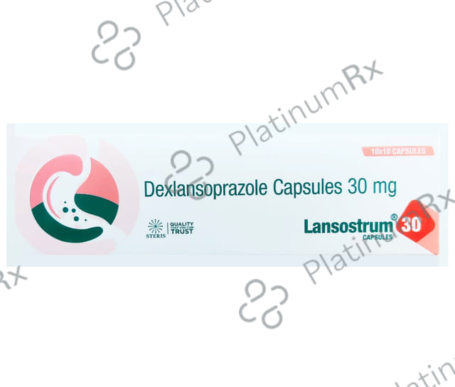 Lansostrum 30mg Capsule MR 10s