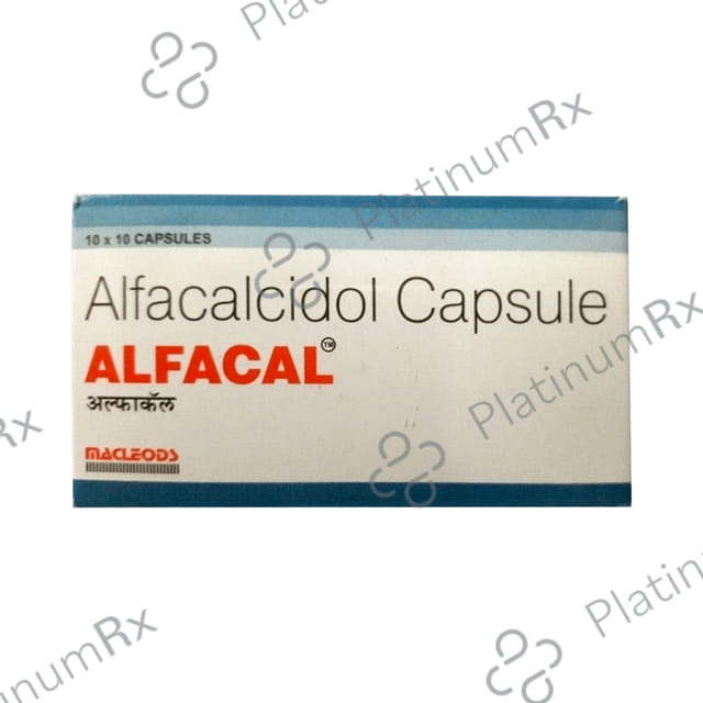 Alfacal 0.25mcg Capsule 10s