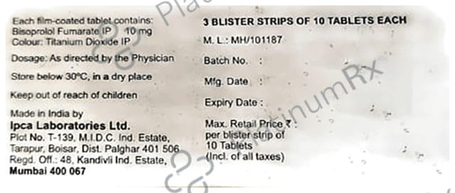 Blocpro 10mg Tablet 10s