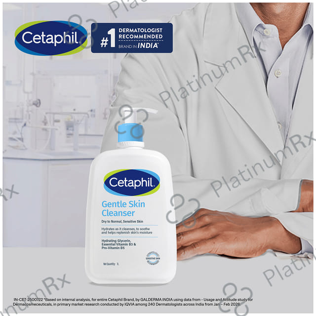 Cetaphil Gentle Skin Cleanser Gel 1000ml