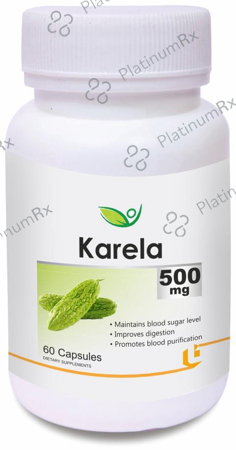 Biotrex Karela 500mg Capsule