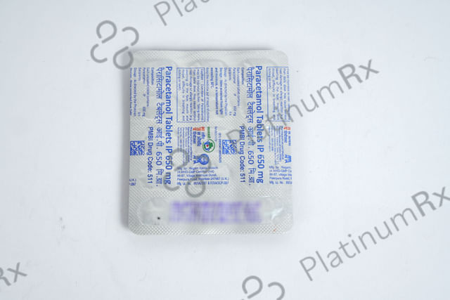 Paracetamol 650mg Tablet 15s