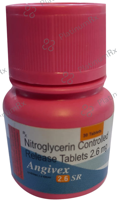 Angivex 2.6mg Tablet SR 30s