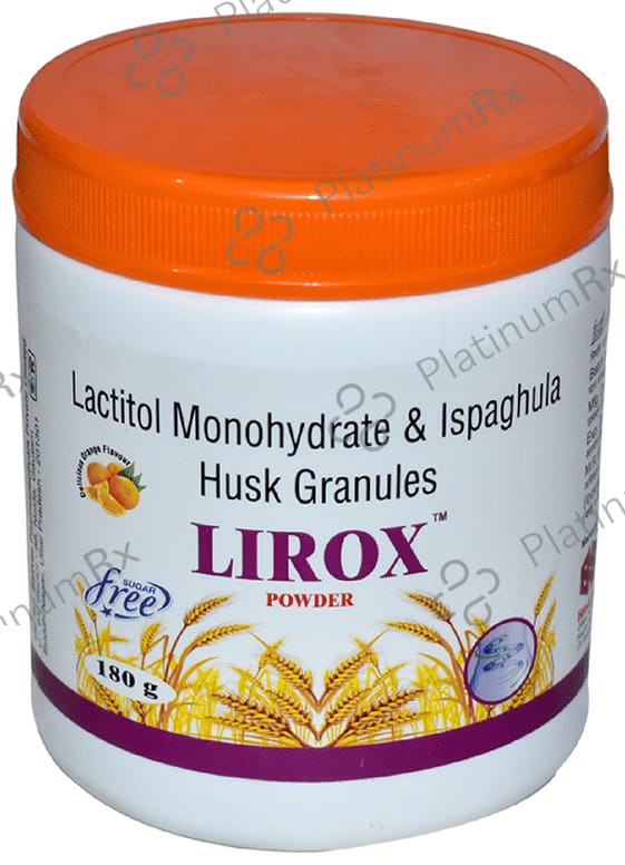 Lirox 3.5/10gm Delicious Orange Flavour Sugar Free Powder 180gm