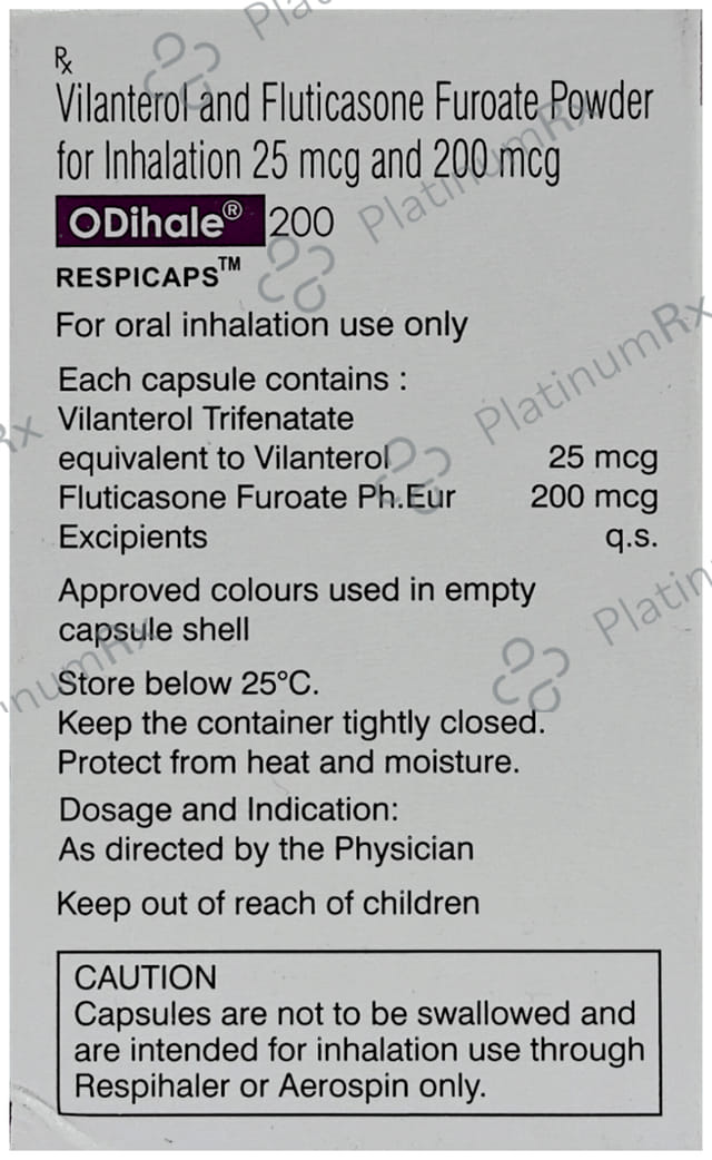 Odihale 200mcg/25mcg Respicap 30s