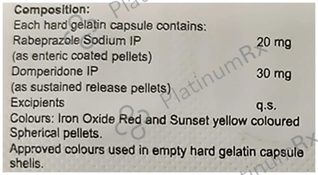 Rabihart DSR 30/20mg Capsule 10s