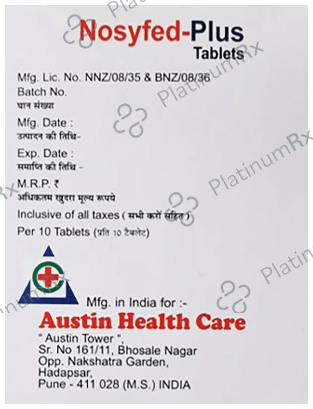 Nosyfed-Plus Tablet