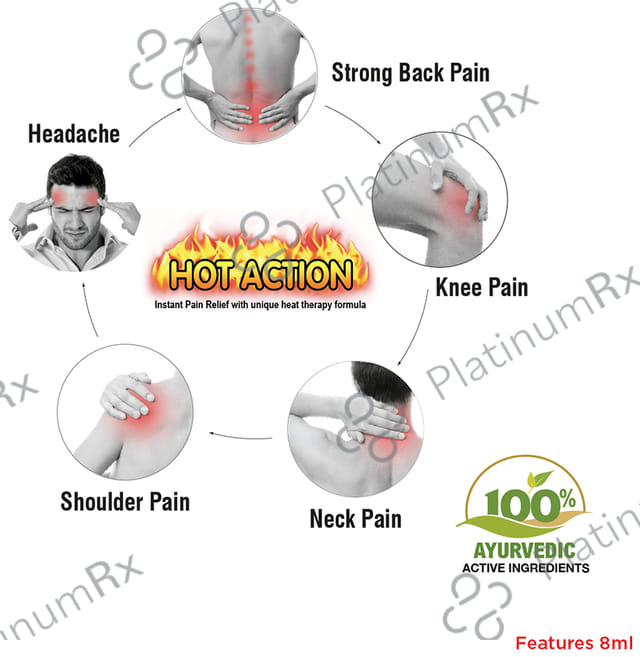 Amrutanjan Maha Strong Pain Balm 8ml
