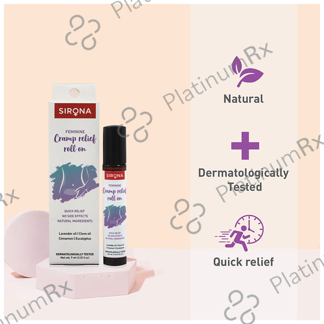 Sirona Feminine Cramp Relief Roll On