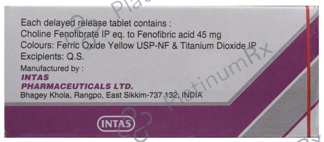Adilip 45mg Tablet DR 10s