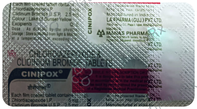 Cinipox 5mg/2.5mg Tablet