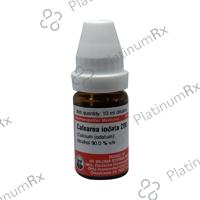 Dr Willmar Schwabe Germany Calcarea Iodata Dilution 200