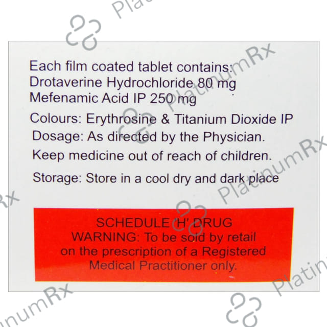 Spandril 20 mg/250 mg Tablet
