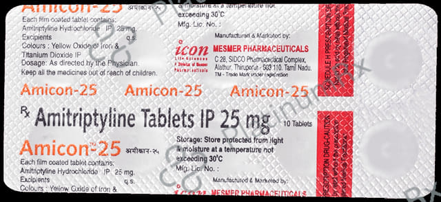 Amicon 25mg Tablet 10s