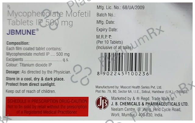 Jbmune 500mg Tablet