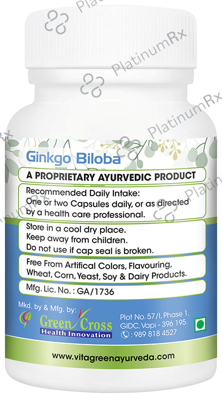 Vitagreen Ginkgo Biloba Capsule