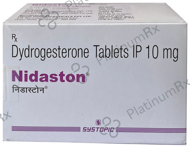 Nidaston 10mg Tablet 10s