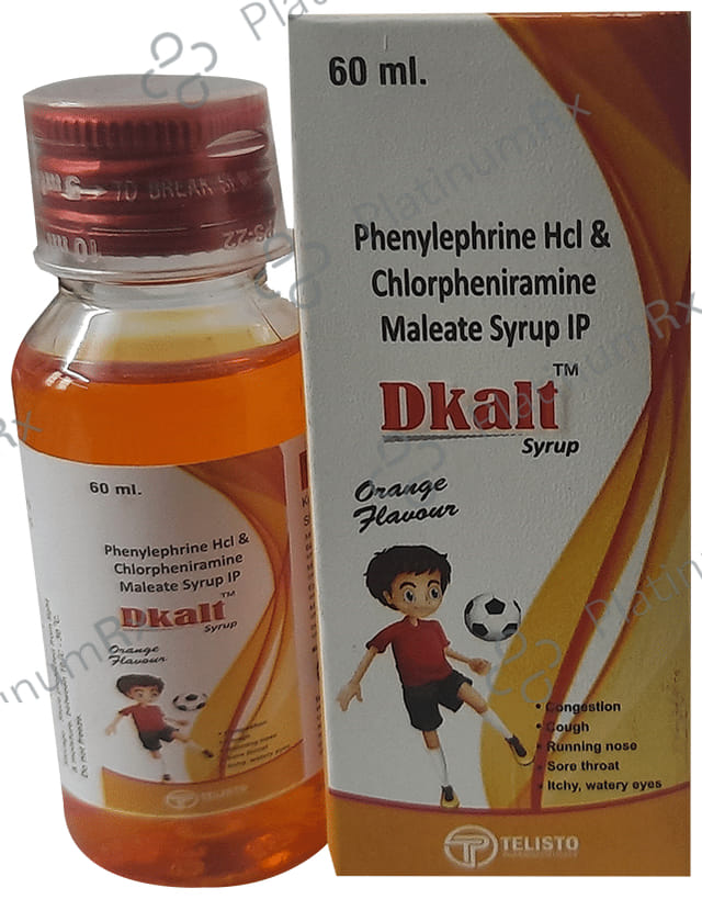 Dkalt Syrup Orange 60ml