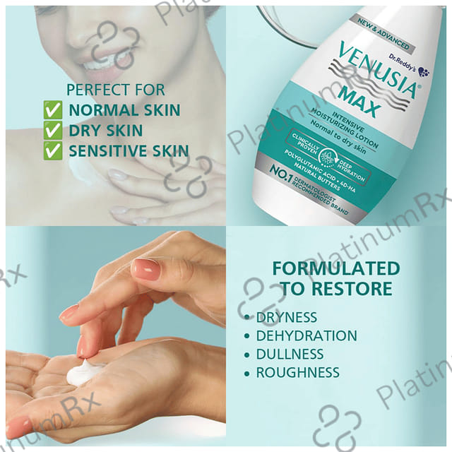 Venusia Max Intensive Moisturizing Lotion 300gm
