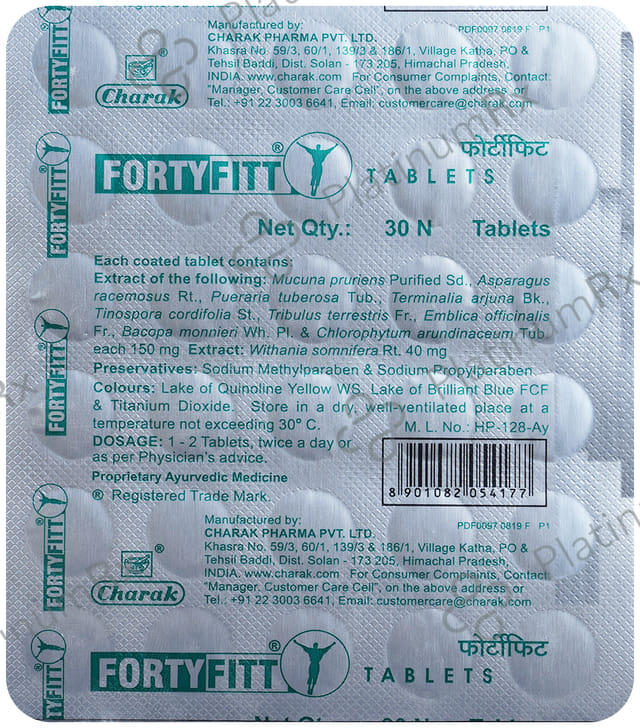 Charak Fortyfitt Tablet