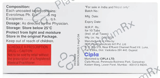 Rolimus 5mg Tablet 10s