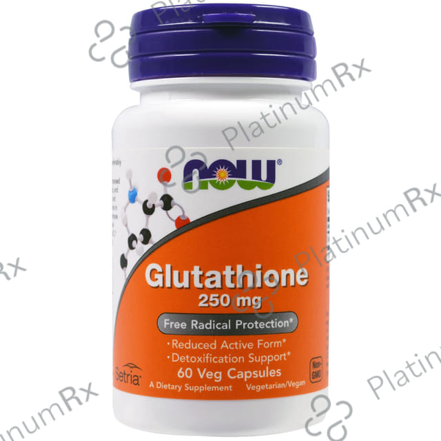 Now Foods Glutathione 250mg Veg Capsule