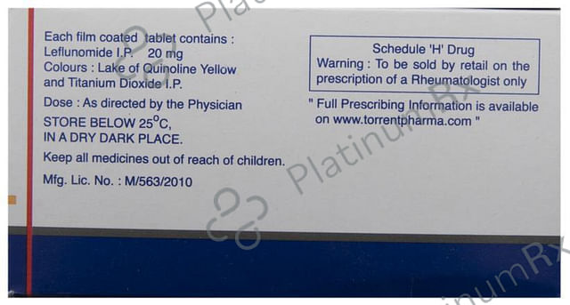 Lefra 20mg Tablet 10s