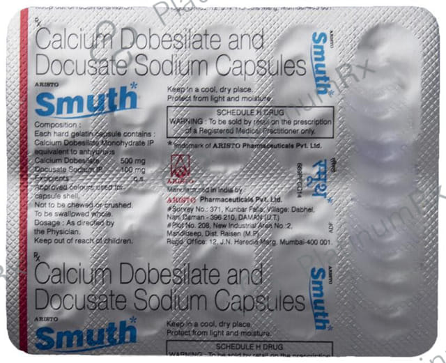 Smuth 100/500mg Capsule 10s