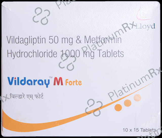 Vildaray M Forte 1000/50mg Tablet 15s
