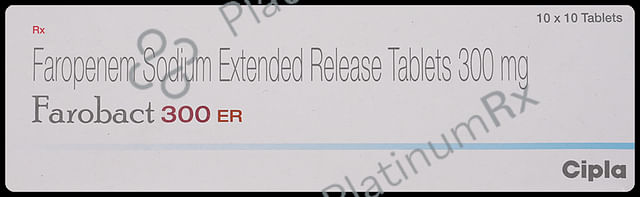Farobact 300mg Tablet ER 10s