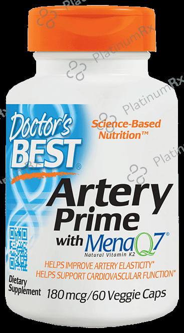Doctor's Best Artery Prime with Mena Q7 Vegicap
