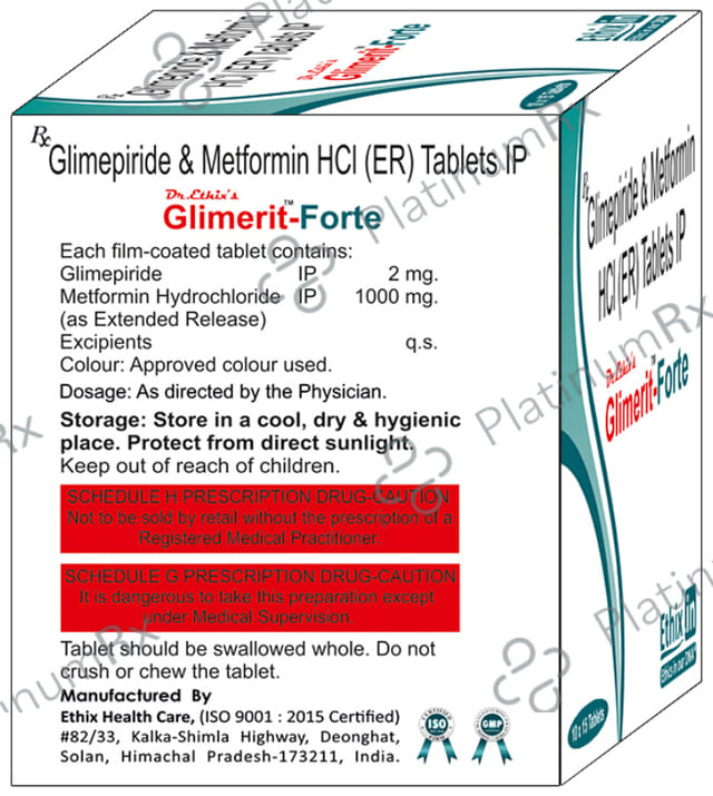 Glimerit-Forte Tablet ER