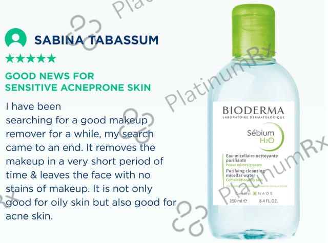 Bioderma Sebium H2O Purifying Cleansing Micelle Solution 250 ml
