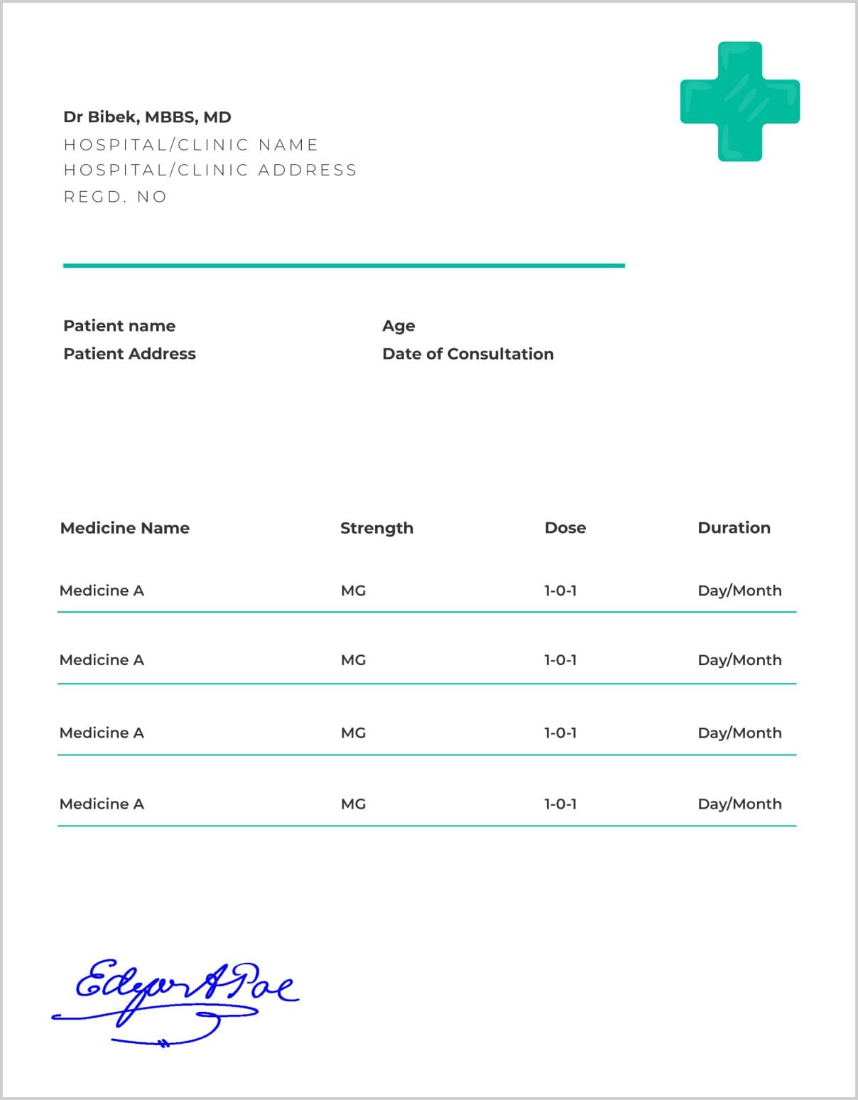 Guidance Prescription