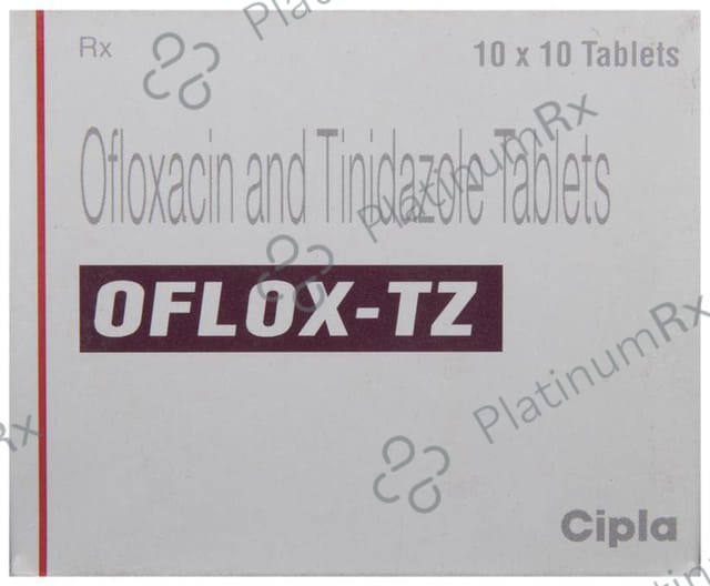 Oflox TZ 200/600mg Tablet 10s