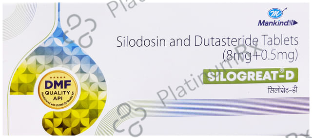 Silogreat D 0.5/8mg Tablet 10s
