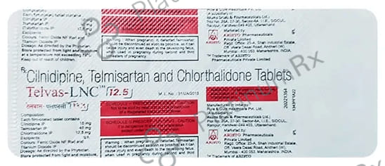 Telvas LNC 40/10/12.5mg Tablet 10s