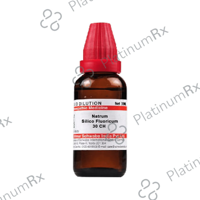 Dr Willmar Schwabe India Natrum Silico Fluoricum Dilution 30 CH
