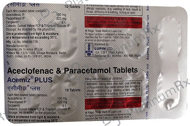 Acemiz Plus Tablet 10s