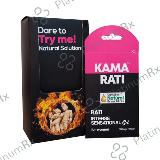 Kama Rati Intense Sensational Gel for Women (500mg Each)