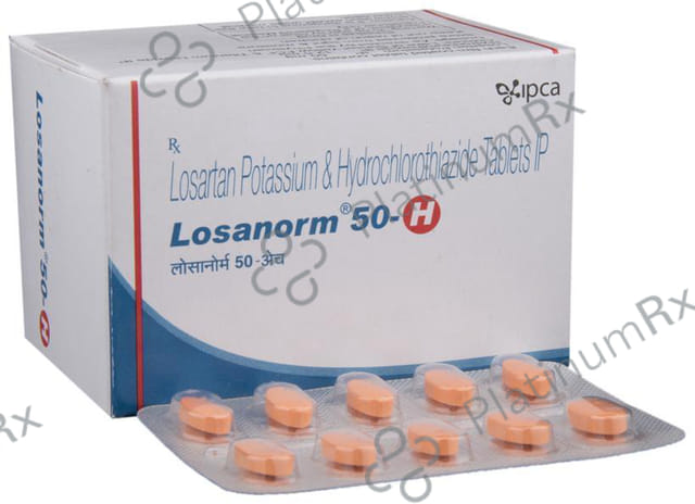 Losanorm H 50/12.5mg Tablet 10s