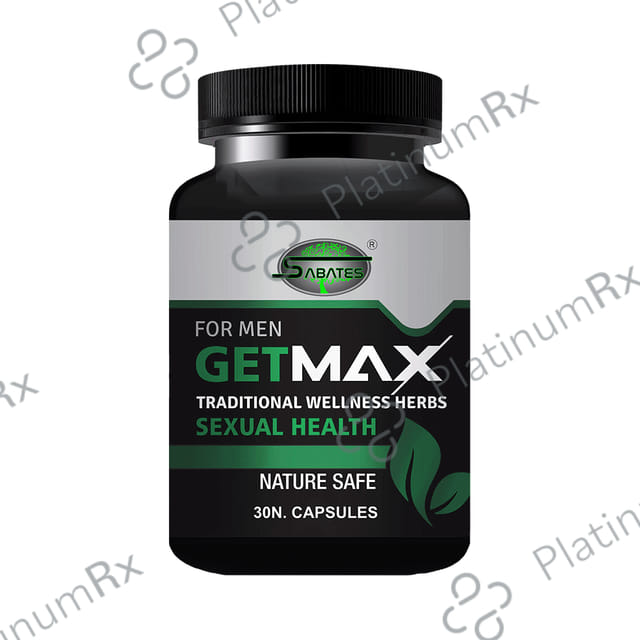 Sabates for Men Get Max Traditional Wellness Herbs Sexual Health Capsule