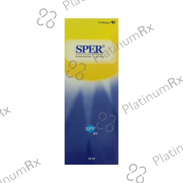 Sper Sunscreen SPF 40 Lotion 50ml