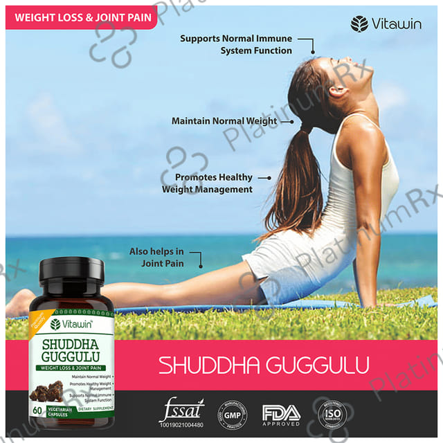 Vitawin Shuddha Guggulu Vegetarian Capsule