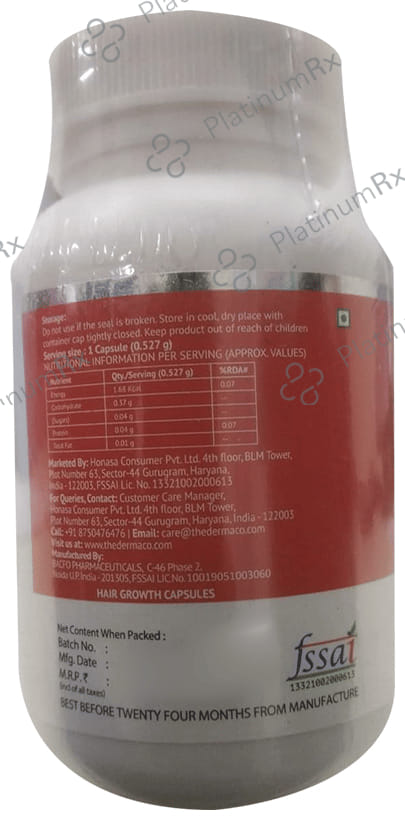The Derma Co Biotin & Hair Vitamins Capsule