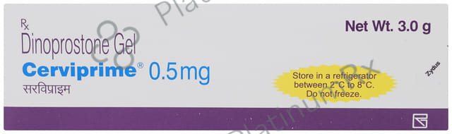 Cerviprime 0.5mg Gel 3gm