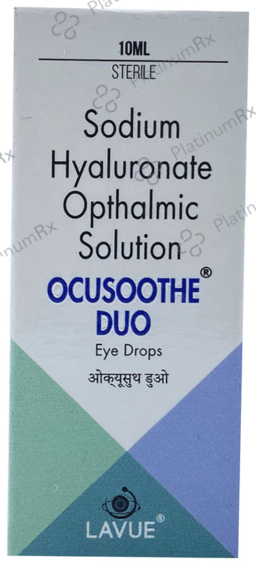 Ocusoothe Duo Eye Drop 10 Ophthalmic Solution