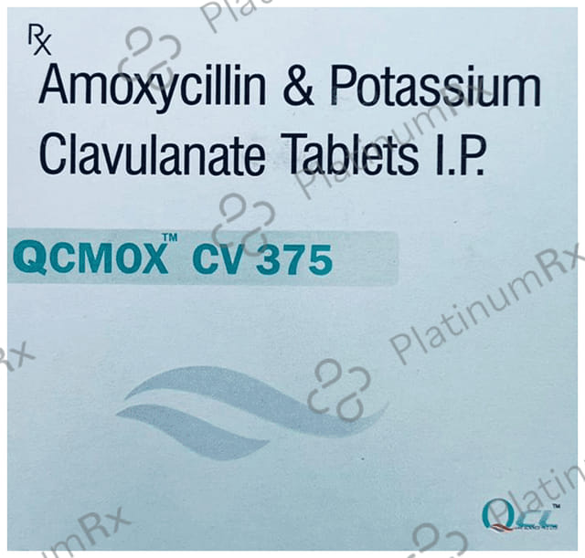 Qcmox CV 375mg Tablet 6s
